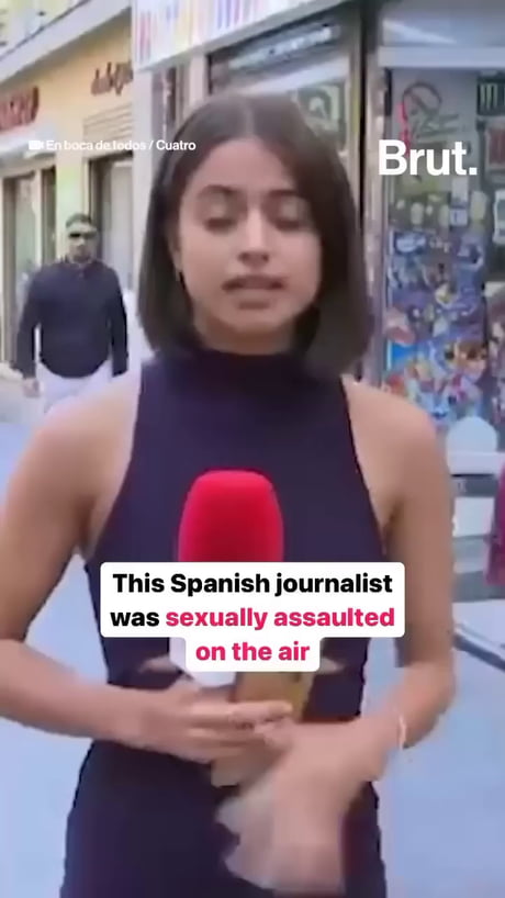 Spanish Reporter SHUTS DOWN Harasser After Live TV Assault (Thanks to Awesome Colleague!)