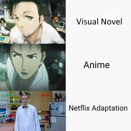 This isn't the choice of Steins Gate. - 9GAG