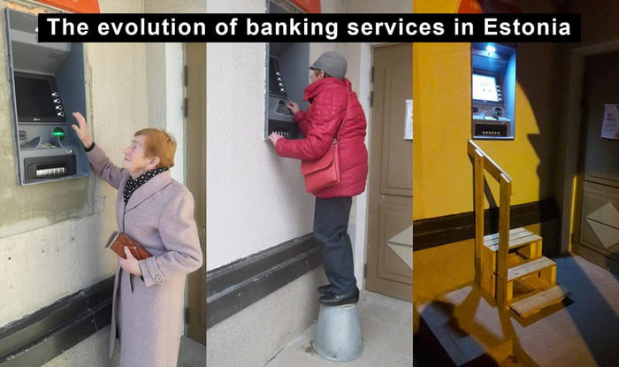 And this is how ATM's evolve.