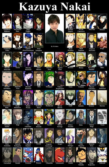 Kazuya Nakai (Zoro) PART 1: Other voice characters you might not know -  YouTube