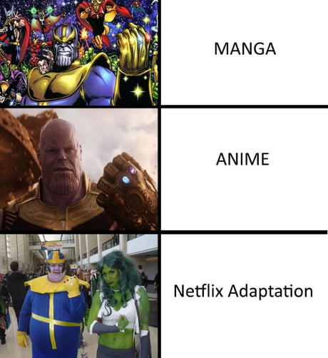 Meme thanos Marvel: 10