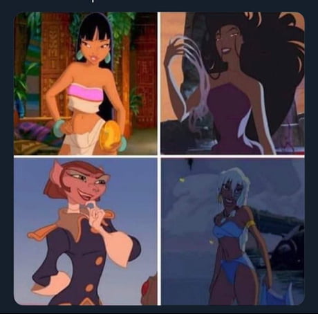 Animated Movie Companies Gave Us Some Thicc Women At The Begining Of 2000 S 9gag