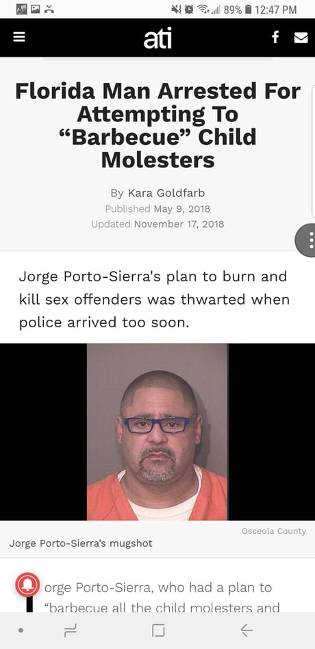 Not all heroes wear capes. Not the Florida man we want, but the Florida man  we need. - 9GAG