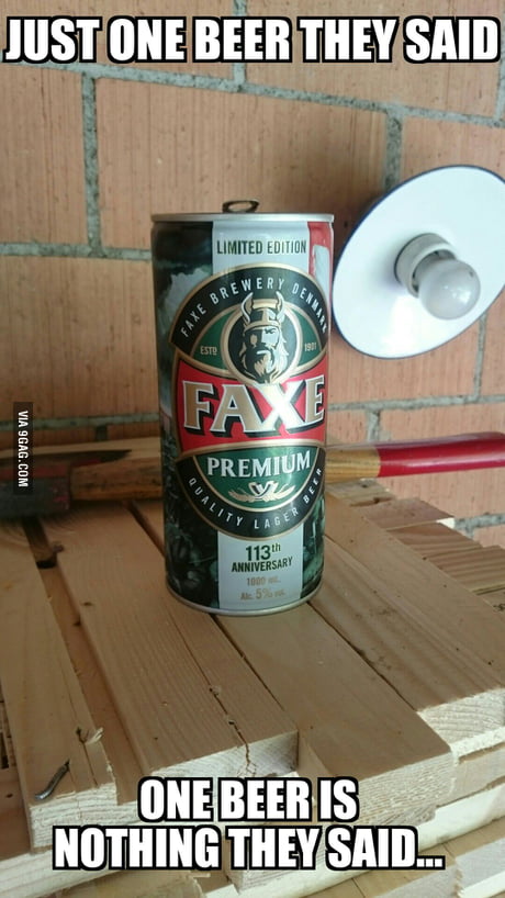 Faxe Beer 1l 9gag