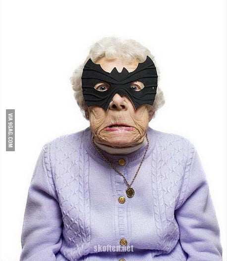 Batman's Grandma - 9GAG