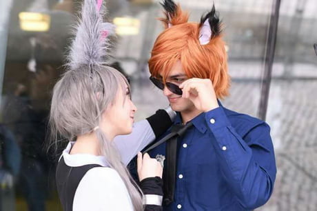 Judy Hopps and Nick Wilde s cosplay at IberAnime Lisbon 2018 9GAG