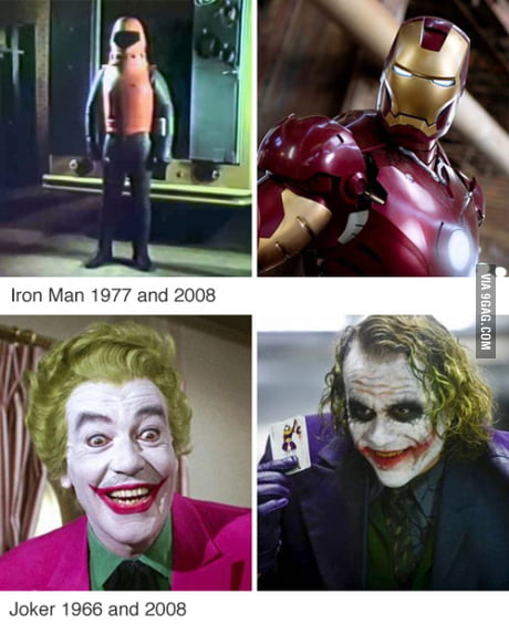 Then And Now Iron Man Is Classic 9gag