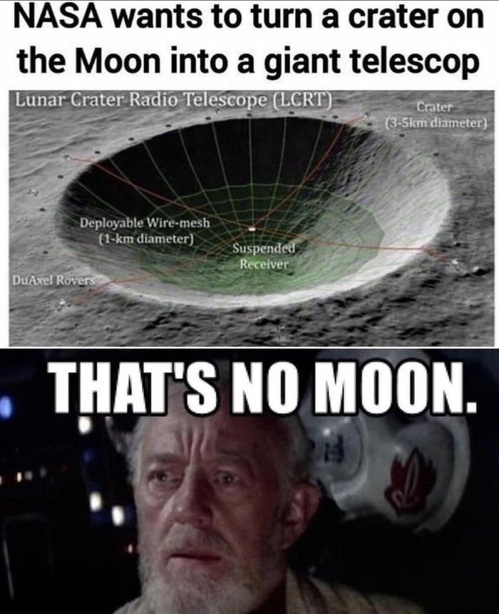 That’s no moon