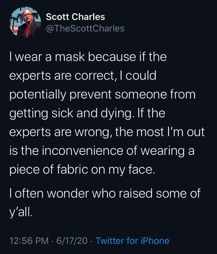 CAN YOU WEAR A MASK ?