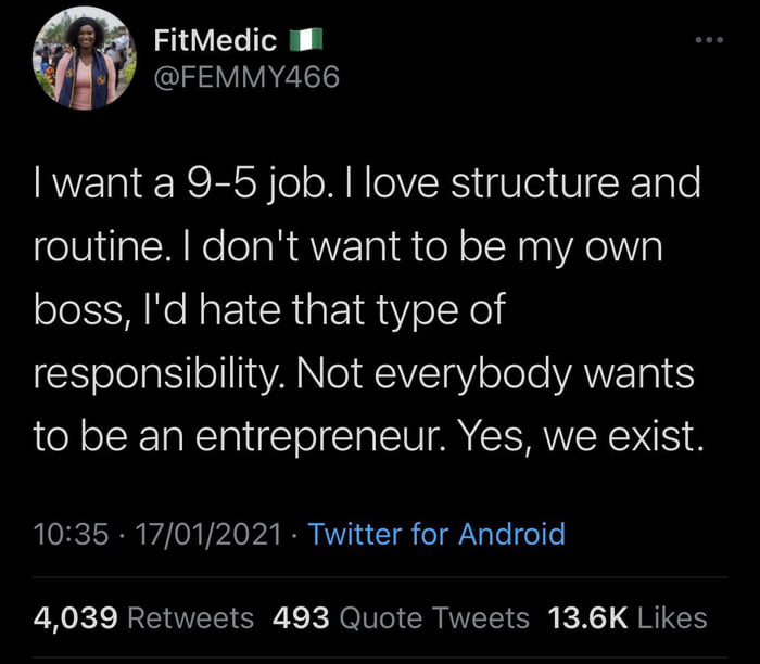 We all can’t be entrepreneurs