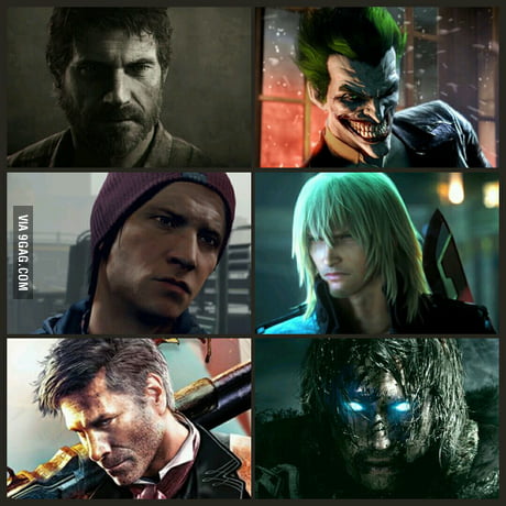 When you realise that this guy plays all these great characters. (Troy Baker)  - Gaming
