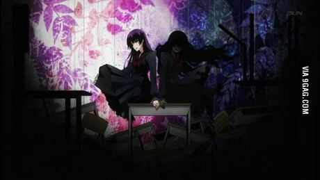 Great dark horror  romance anime  9GAG