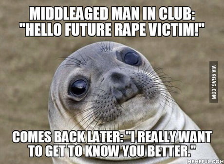 And then he tried to get me to drink the rest of his vodkabottle. Don't  know if it's just me, but it felt pretty scary.. - 9GAG