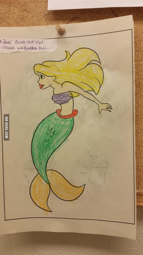 fish barbie cartoon