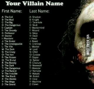 Whats Your Halloween Name 9gag