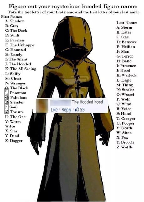 mysterious hooded figure night vale