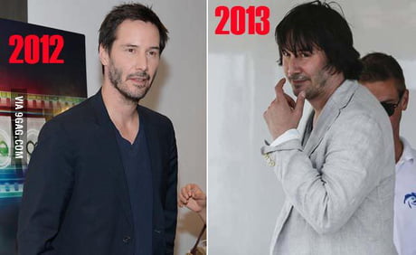 Keanu after Faceapp - 9GAG