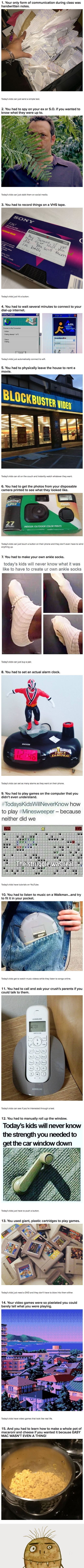 15 Photos From The ’90s That Prove Kids Today Will Never Understand The Struggle