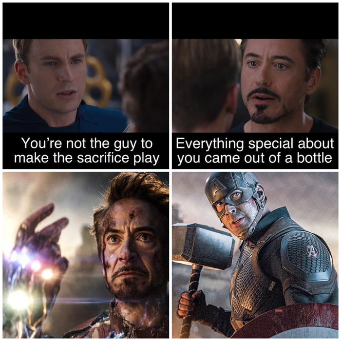 Tony and Cap had a heated argument in Avengers and it got personal ...