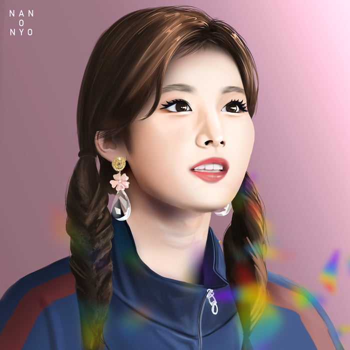 Photo : Sana painting