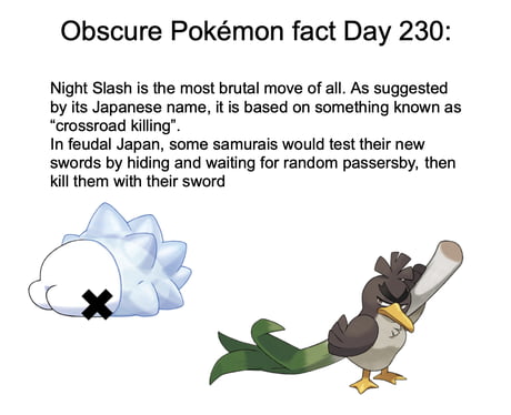Random Pokémon Facts — Random Fact of the Day