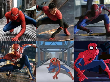 Spider-Man landing pose is so iconic, never really gotten old. - 9GAG