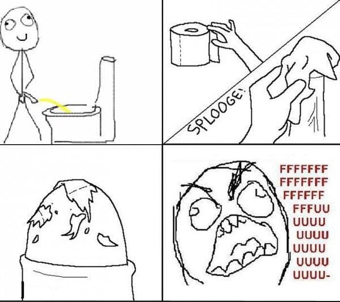 The old PeePee TP problem.
