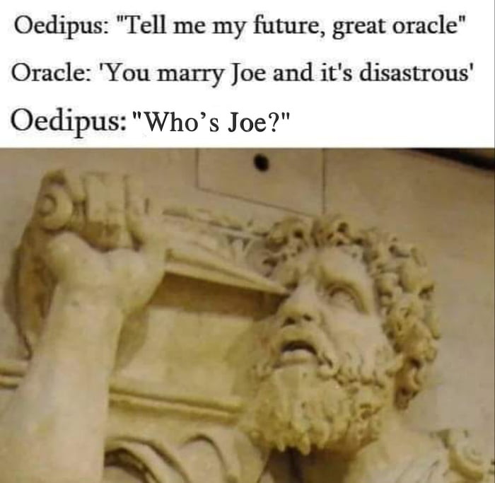 oedipus essay joke