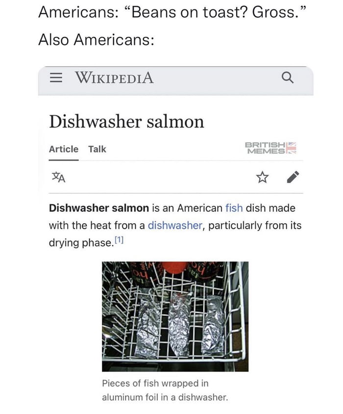 Salmon from the dishwasher 9GAG
