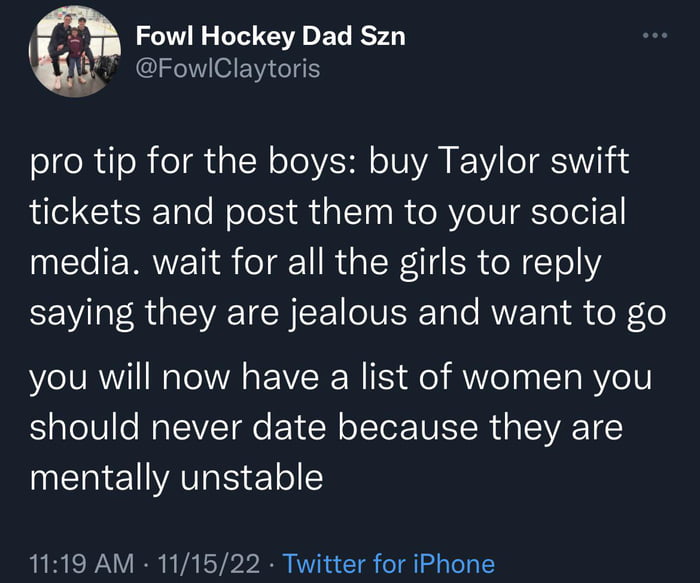 How to (ticket)master the art of dating women