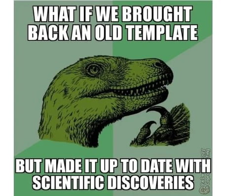 thinking dinosaur meme