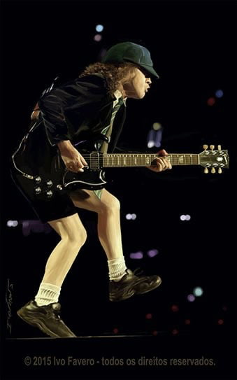 His signature duck walk while performing is timeless - 9GAG