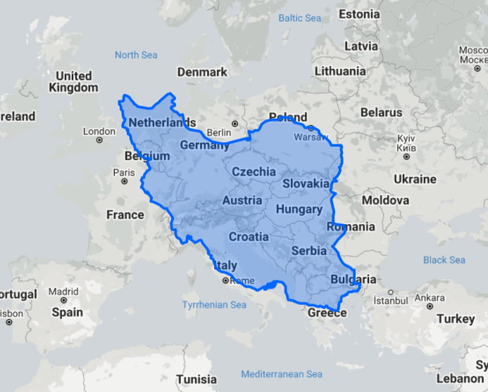 How big iran is 9gag