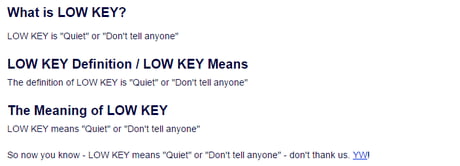 Anybody Knows What Lowkey Means 9gag