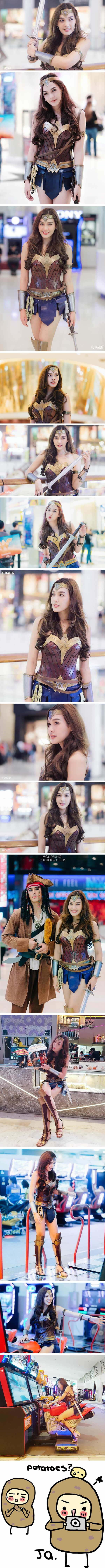 Stunning Wonder Woman cosplay will make you fall in love with Diana: Please meet Pichyada Chatlkamjaroen (Rae)