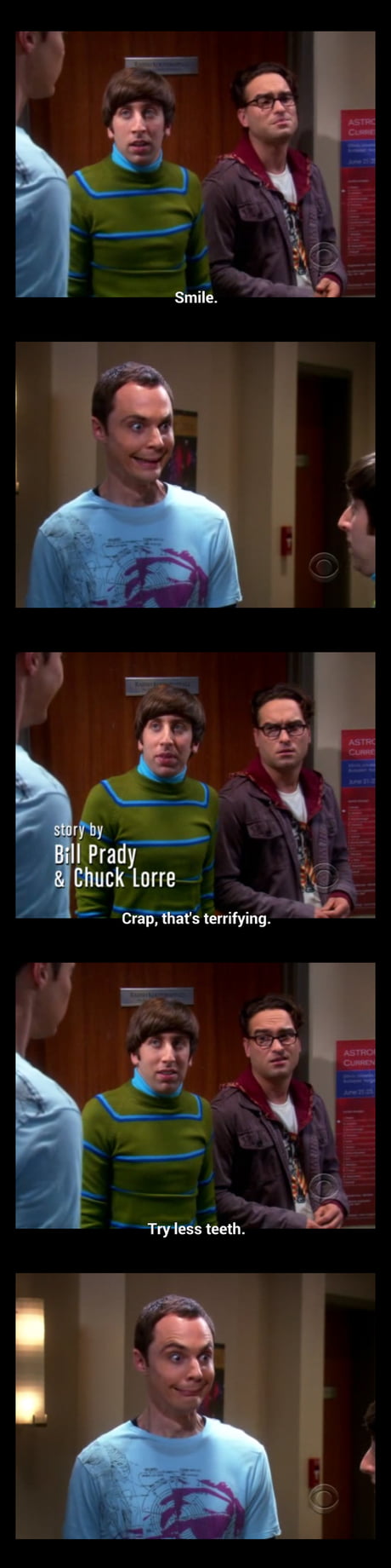 Sheldon.... oh.... Sheldon