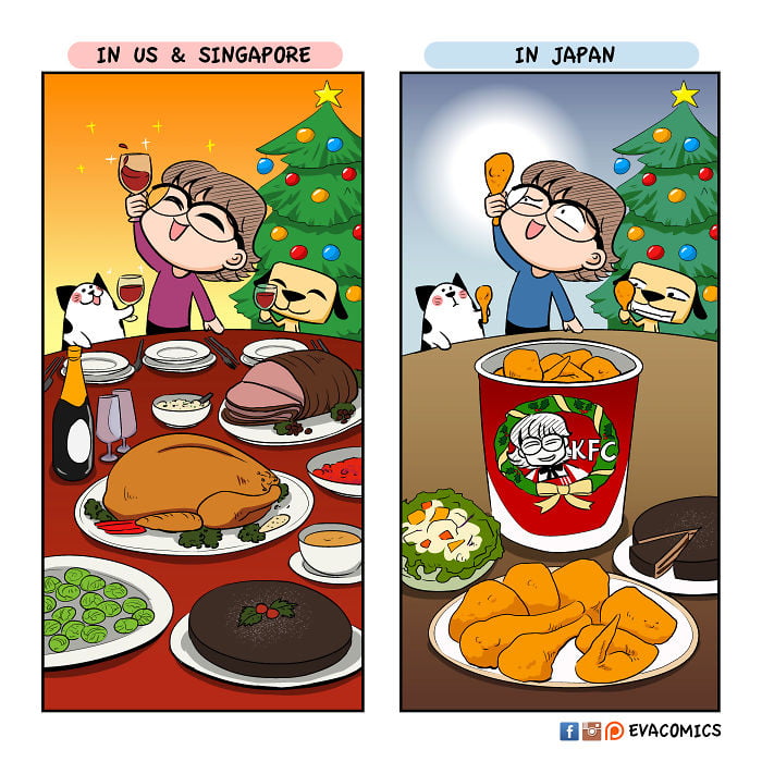 Artist Shares The Cultural Differences Between Japan, Singapore And The