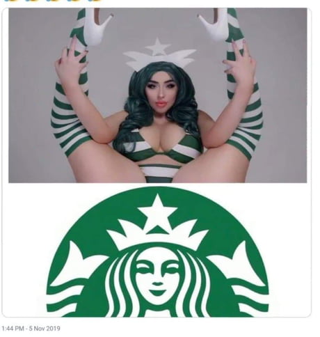 The truth behind Starbucks Logo 9GAG