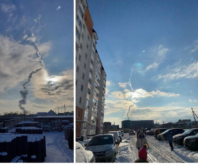 On December 29, an unidentified object was detected in the sky at the Engels-1 airbase in the Saratov region of the Russian Federation. Air defense decided to shoot down. It turned out to be a Russian Su-27 fighter jet. The pilot is dead.