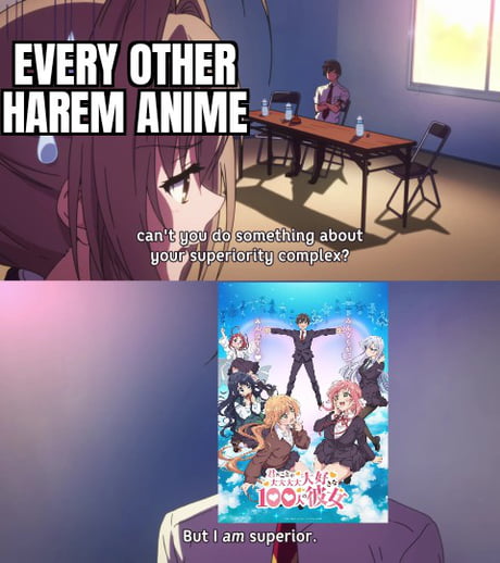 Harem anime in a nutshell - 9GAG