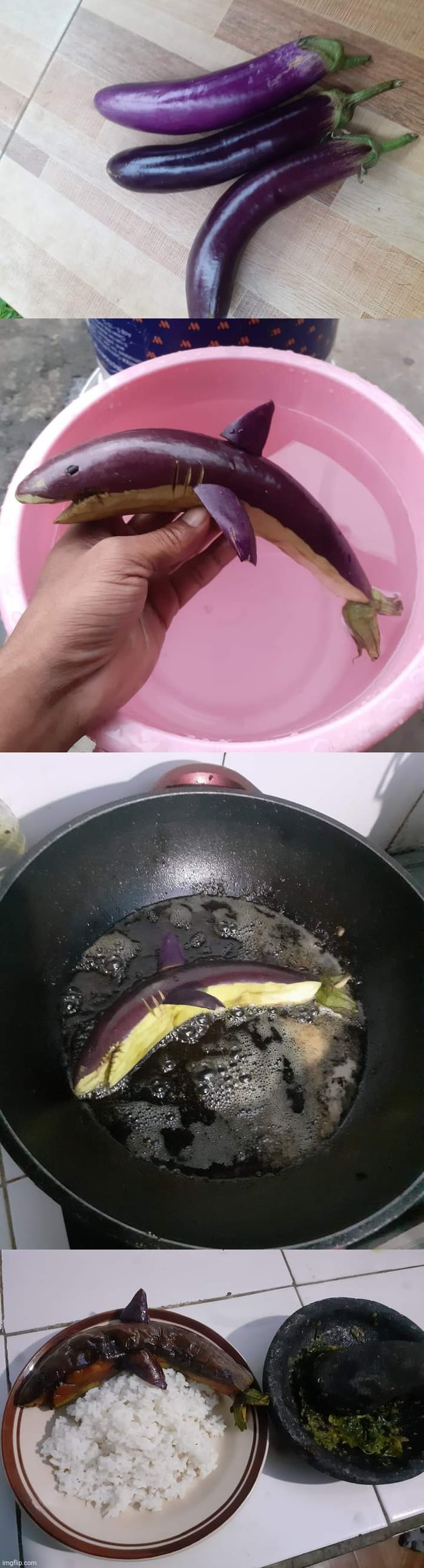 Hiu Goreng Vegetarian