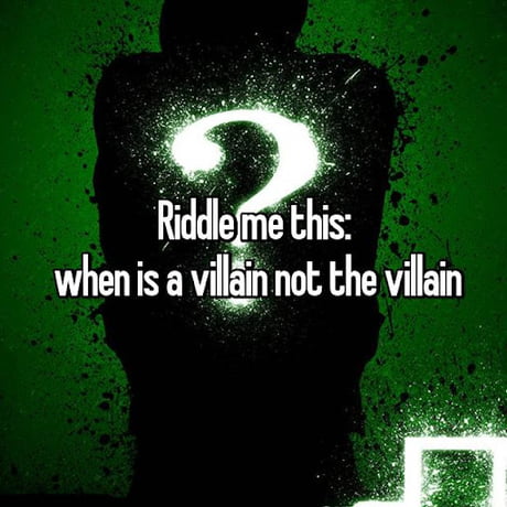 The Batman Season 4 Episode Riddler S Revenge After Batman Robin Defeats Riddler Batman Asked Robin This Riddle Quite A Sad Episode 9gag