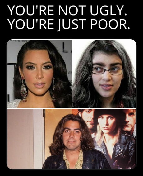 Money=Good looks - 9GAG