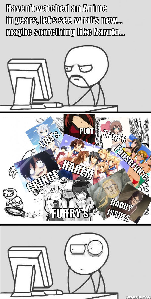 My feelings after I searched for an Anime to watch after a break of some years