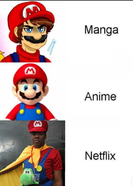 Super Mario Netflix - 9GAG