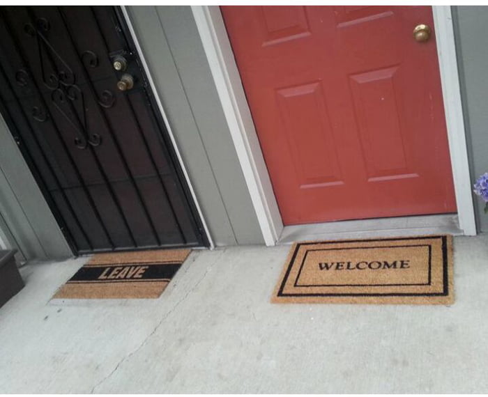 There are two kinds of neighbors..