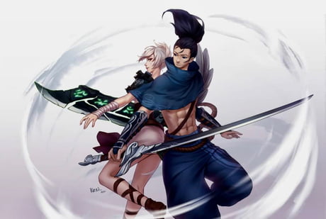 riven x yasuo 9gag riven x yasuo 9gag