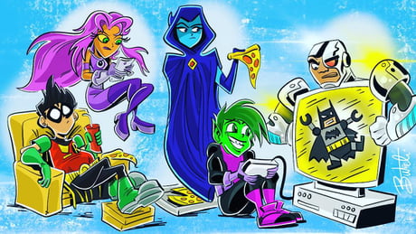 Teen Titans: 10 years later with some help from Butch Hartman himself - 9GAG