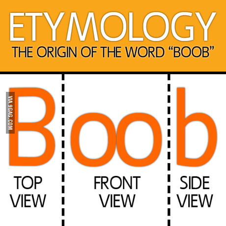 Etymology - The origin of the word Boob - 9GAG