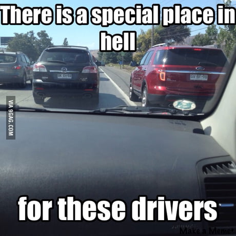 What I hate most about traffic jams.... - 9GAG